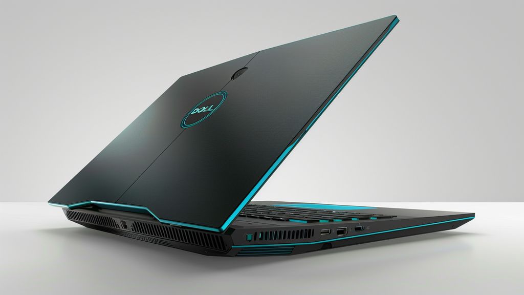 Highperformance Dell laptop with sleek design, perfect for professionals and students